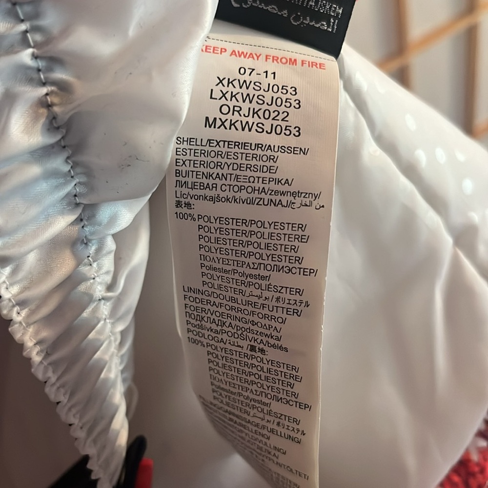 Roxy Snowflake Print Winter Jacket - image 8